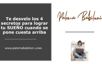 Cuando los sueños se ponen cuesta arriba, estos 4 tips pueden ayudar a desbloquearlos